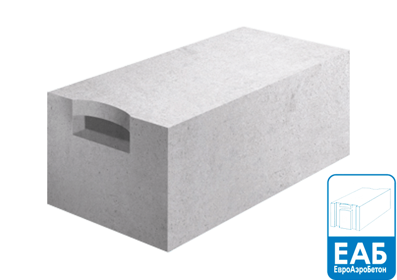 Газобетон ЕАБ D600 625х200х250 мм