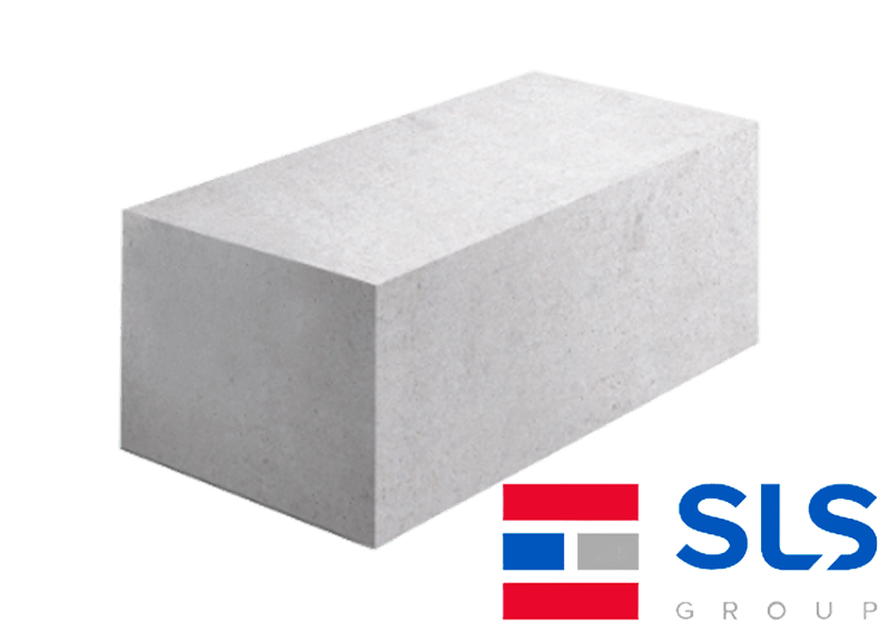 Газобетон Белорусский SLS D500 ровные грани 625х300х250 мм