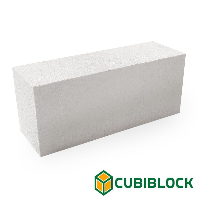 Газобетонный блок стеновой Cubi Block D500 625х500х250 B3.5